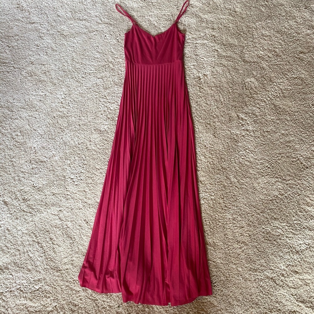 Pink maxi dress
